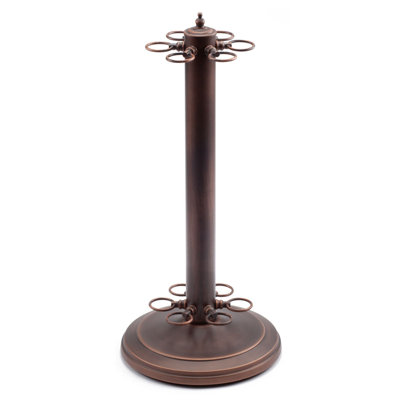GSE Stand-Style Metal Billiard Pool Cue Rack Only, Holds 6 Pool Cue Sticks
