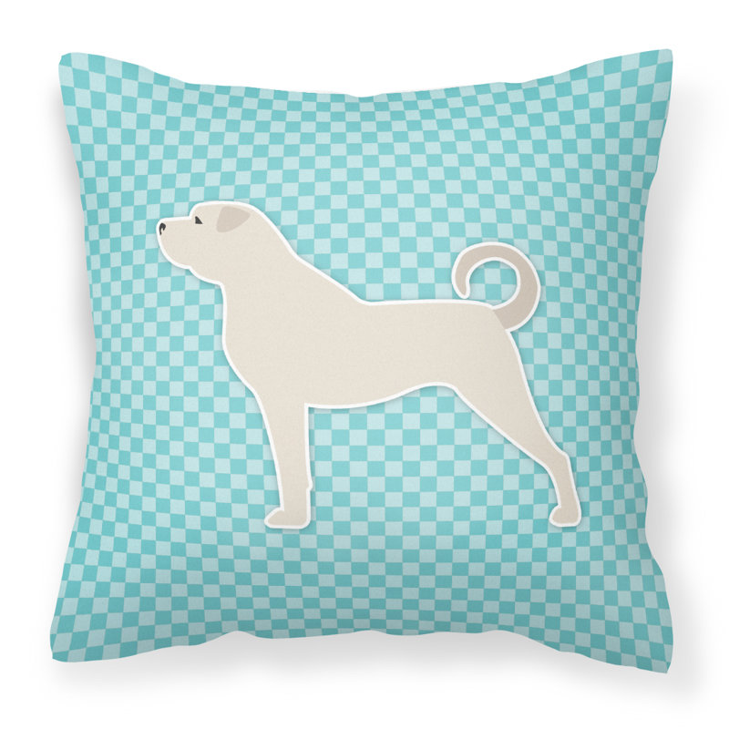 Coussin décoratif intérieur/extérieur anatolian berger, Bleu, H 18 po x l 18 po x P 3 po