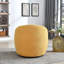 Fauteuil demi-tonneau pivotant 360, jaune-1202799152