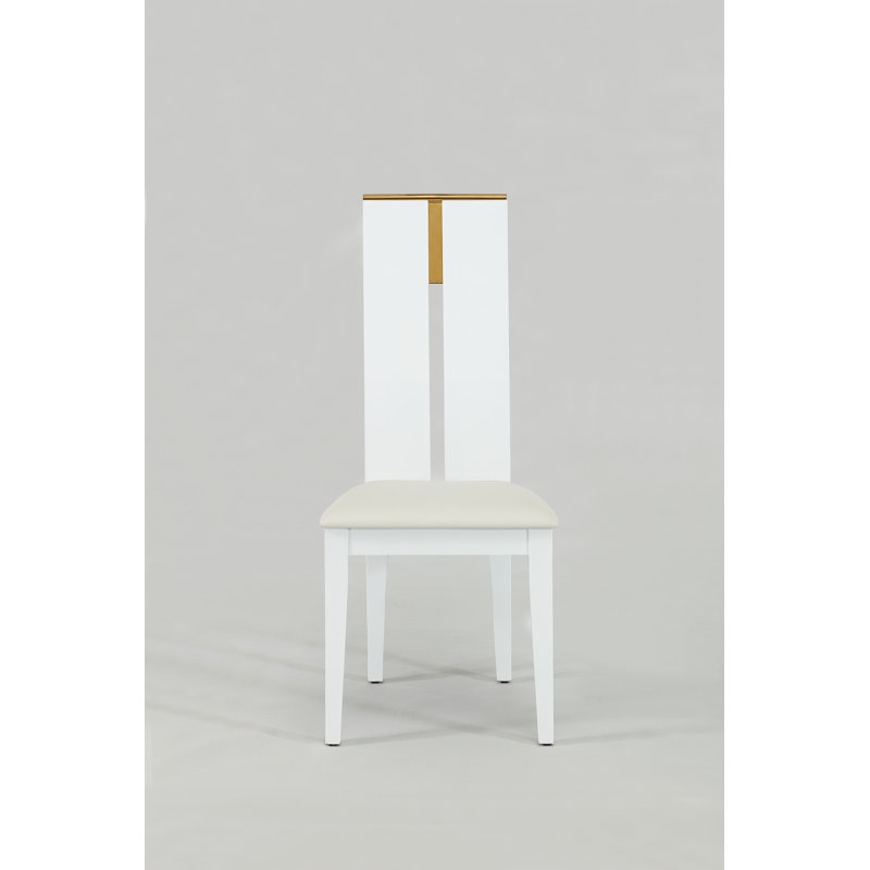 Chaise de salle à manger Avanti, Blanc