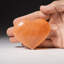 Genuine Selenite Crystal Heart from Morocco-55922592