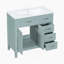 Meuble-lavabo 36 po avec lavabo et armoire de salle de bain-1871751379