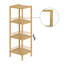 Dionisio Bamboo Freestanding Bathroom Shelves