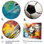 Abstraction soccer ball - décoration murale soccer-1092112765-1092112640