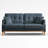 70.1" Living Space Sofa 3 Seater With Waterproof Fabric , Usb Charge Port-252876378