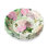 Ensemble de 4 bols en mélamine tout usage Garden Path, 8,5 po x 2 po, 28 oz, sans BPA, rose, mauve et blanc, durable et léger pour une utilisation intérieure et extérieure