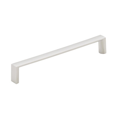 Metro 5-1/16 inch (128mm) Center-to-Center Polished Chrome Cabinet Pull - 25 Pack