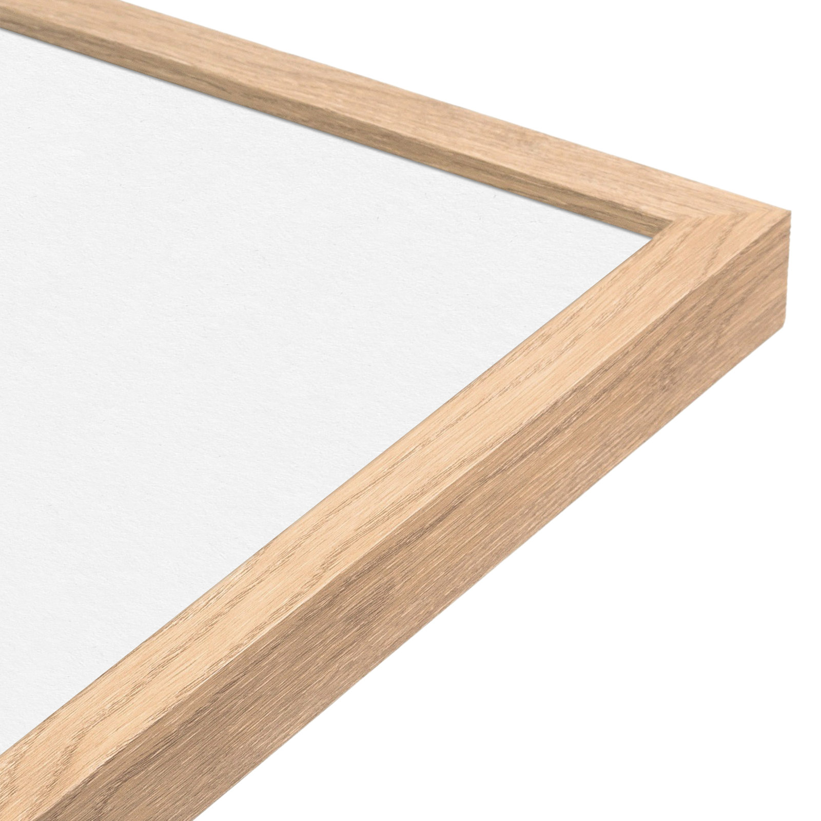 Linetta Wood Picture Frame with Mat, 20" x 30", 24" x 30", Natural