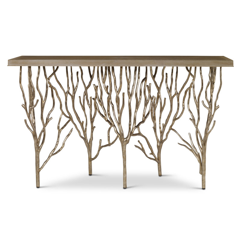 Forest Solid Wood Console Table, 36" H x 61" W x 17" D