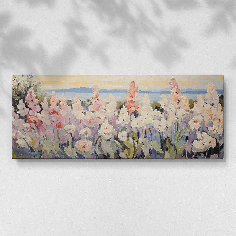 Botanical Series-CCXCIV- Gallery Wrapped Canvas -Ready to Hang, 12" H x 30" W