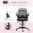 Ergonomic High-Heigh Office Drafting Chair with Adjustable Footrest and Flip-Up Armrests for Professional Studios and Workspaces