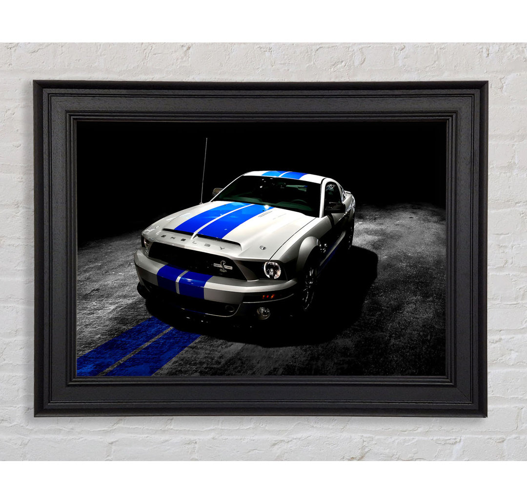 Ford Mustang Shelby GT 500 Gerahmter Druck