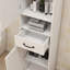 Armoire sur pied à porte étroite