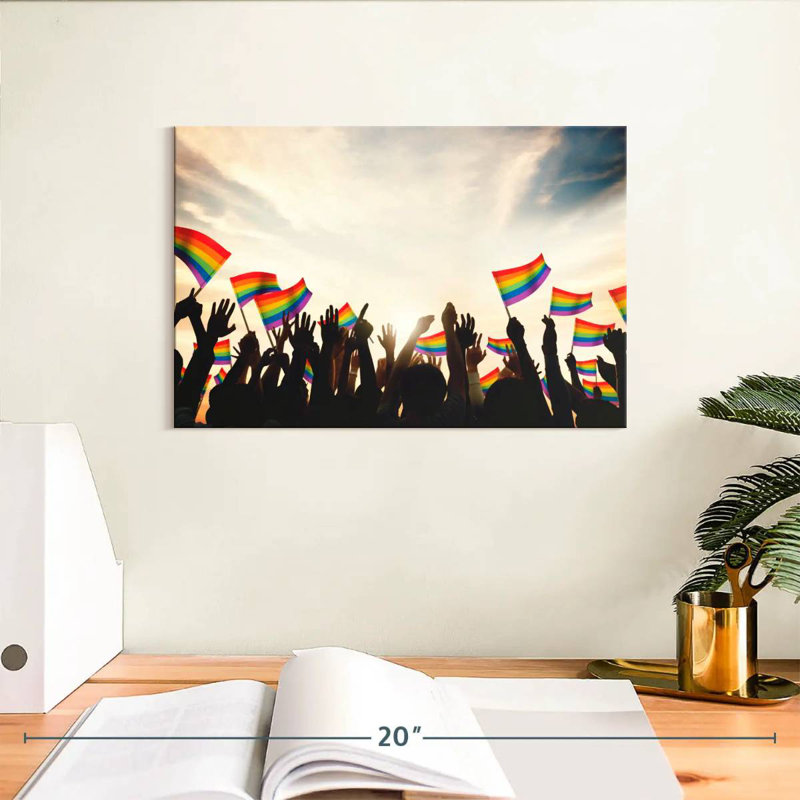 Khyia LGBT, H 8 po x l 12 po