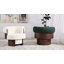 Fauteuil demi-tonneau pivotant 32 po Modern-1669973808
