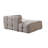 Iris Sand Boucle Double Chaise Sectional