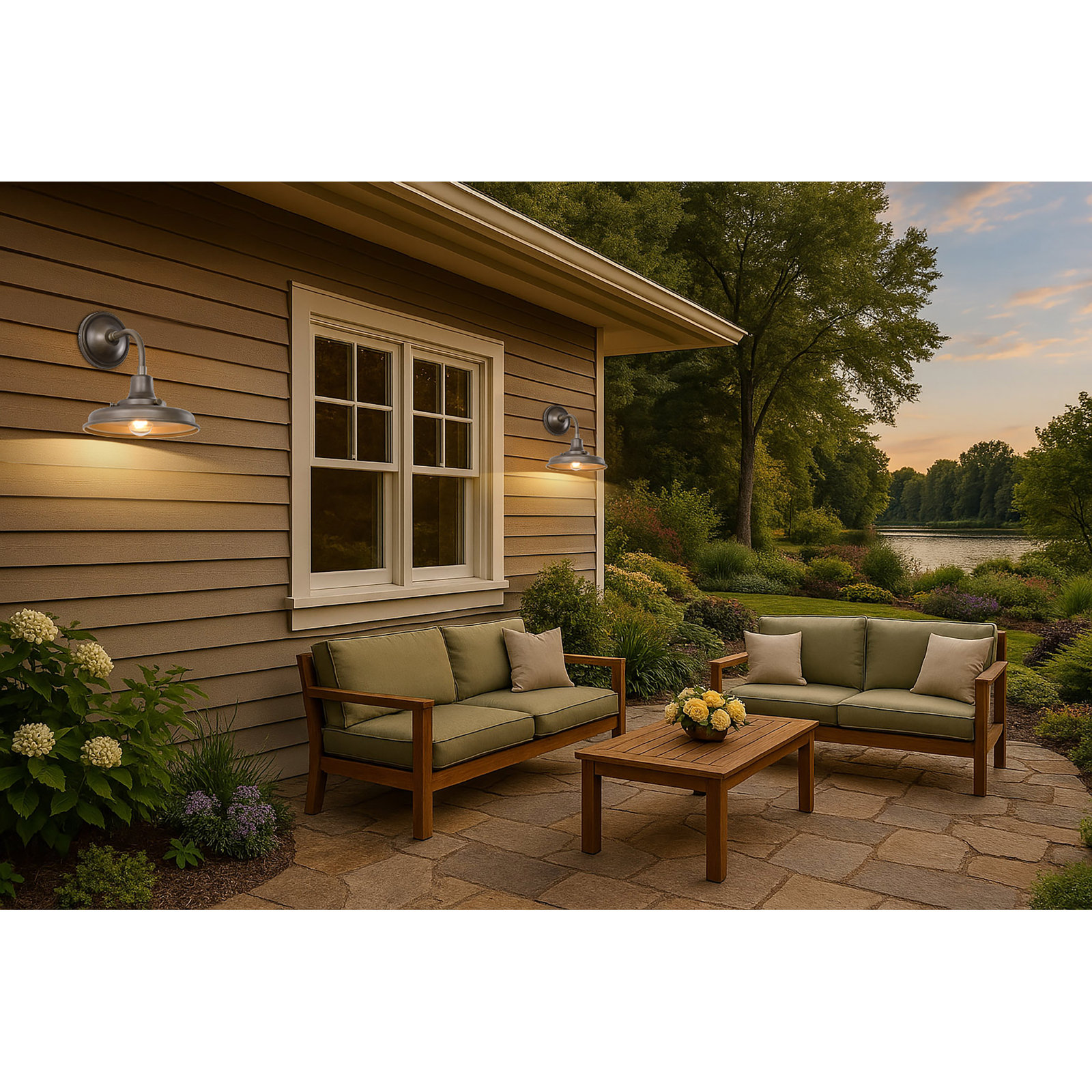 Ander Outdoor Wall Lantern, Bronze, Burnished Bronze, 11.63'' H x 10'' W x 11.38'' D