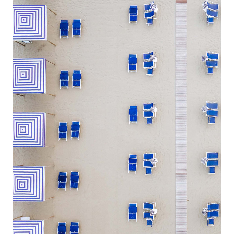 Cote D'Azure 2 Print by Yaffa G, 50" H x 50" W  x 2" D