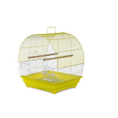 Tanya Pet Dome Top Cockatiel Bird Cage with Removable Tray
