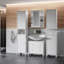 Plywood / Laminate Board Wall Mounted Required Bathroom Cabinet