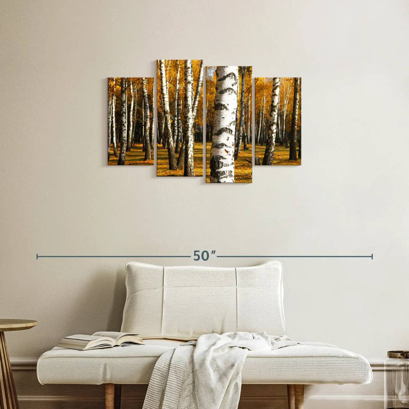 Alvord Golden Birch Grove, H 22 po x l 36 po
