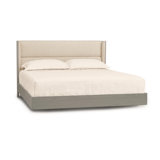 Upholstered California King Wingback Bed