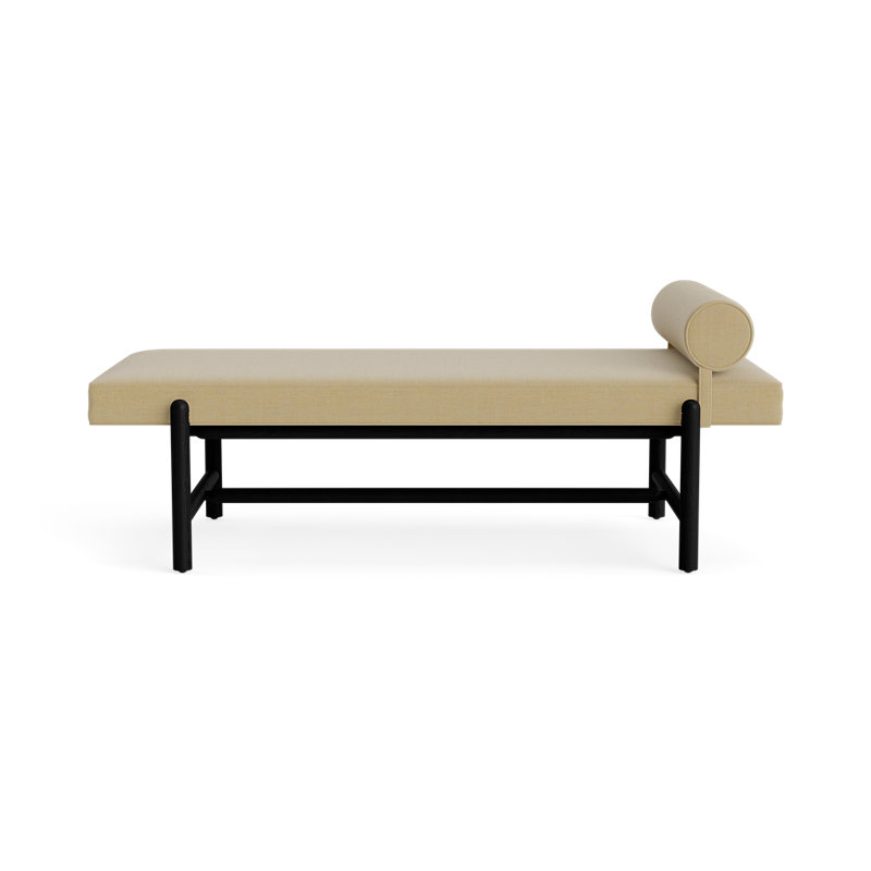 Cellire Bench, Black, Khaki
