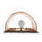 8" Wide Elk At Lake Left Wall Sconce