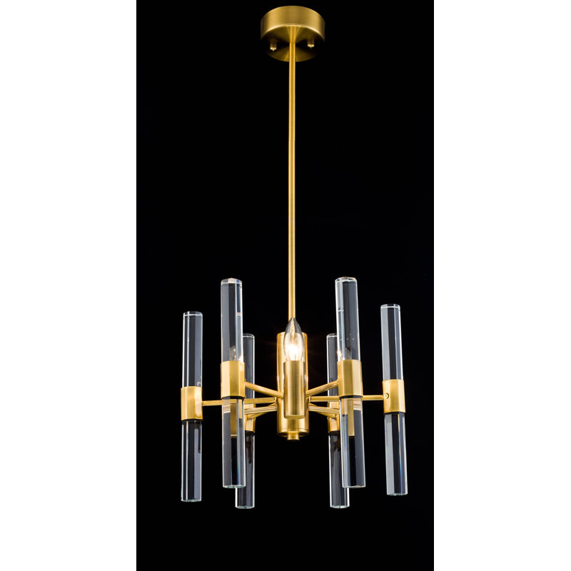 Lustre géométrique unique à 3 lumières Dunmore