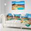 Coussin lombaire en émeraude lacs new zealand