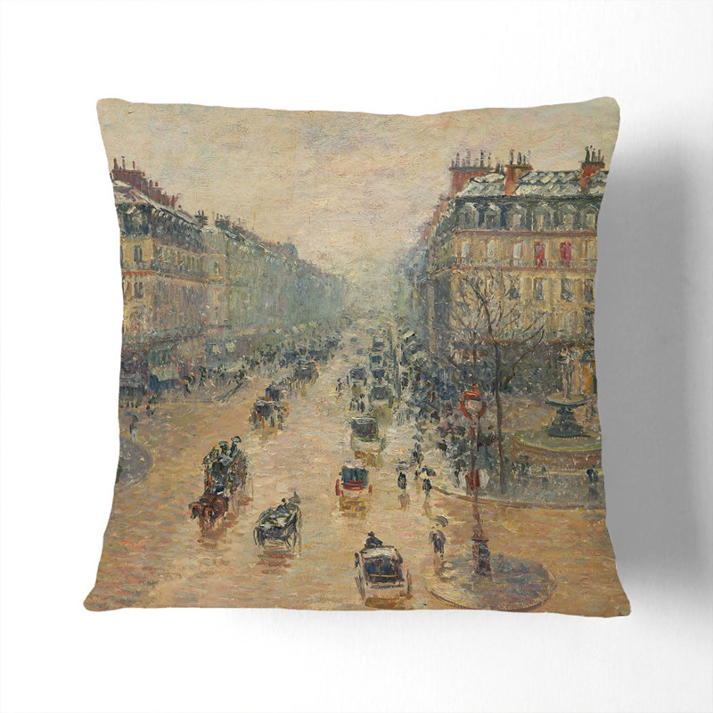 Avenue De L'Opera Scatter Cushion, 40cm H x 40cm W x 15cm D