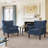 Ameera Upholstered Armchair with Nailhead Trim-107291596