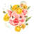 Cute Pig - Wrapped Canvas Print-1791855929