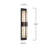 Briana - Integrated LED Wall Sconce - Marble Diffuser Shade-1873997223