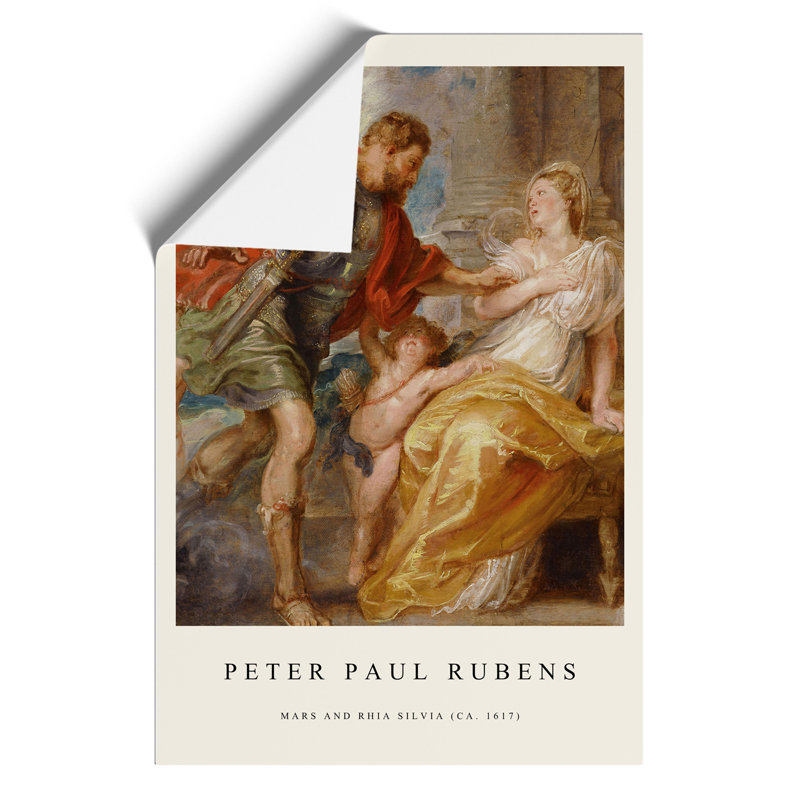 Modello Print by Peter Paul Rubens - Frameless Print, 59cm H x 42cm W x 0.1cm D