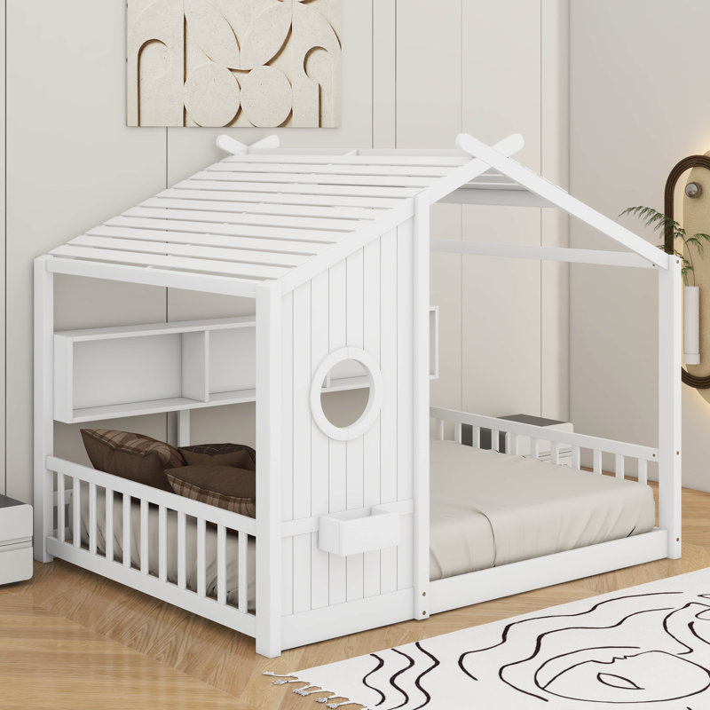 Lit double pleine grandeur, Blanc