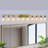  10-Light Bathroom Vanity Light with Clear Glass-2124907136