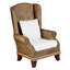 Fauteuil à oreilles 33 po Bali