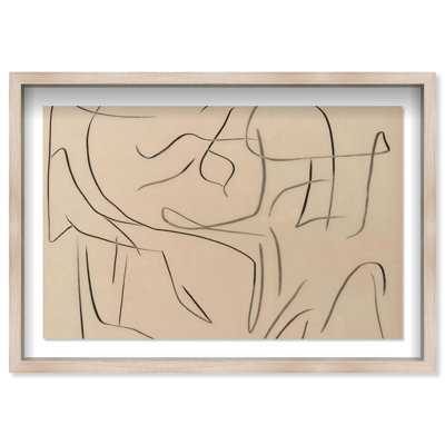 Oliver Gal Digital Dreamscape IV Abstract - Luxury Shadowbox Framed Wall Art
