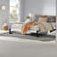 Lit escamotable en bois peu encombrant avec station de charge, blanc moderne