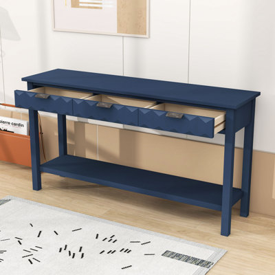 Console à 3 tiroirs
