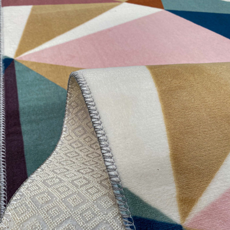 Albertville Geometric Area Rug, Runner 100 x 300cm
