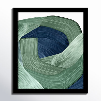 Inga "Harmonious Green II" Painting