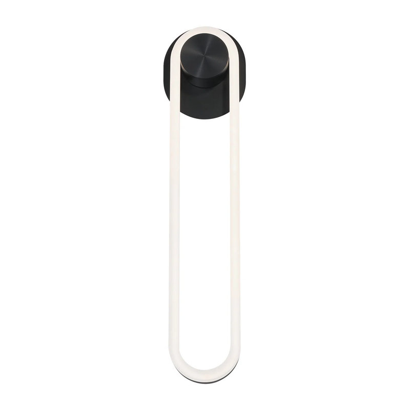 Swing, Outdoor, Matte Black, 18" Height