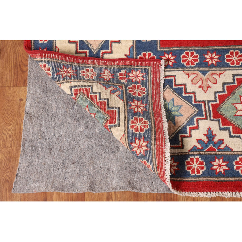 Handmade Red Kazak Oriental Area Rug 8x11