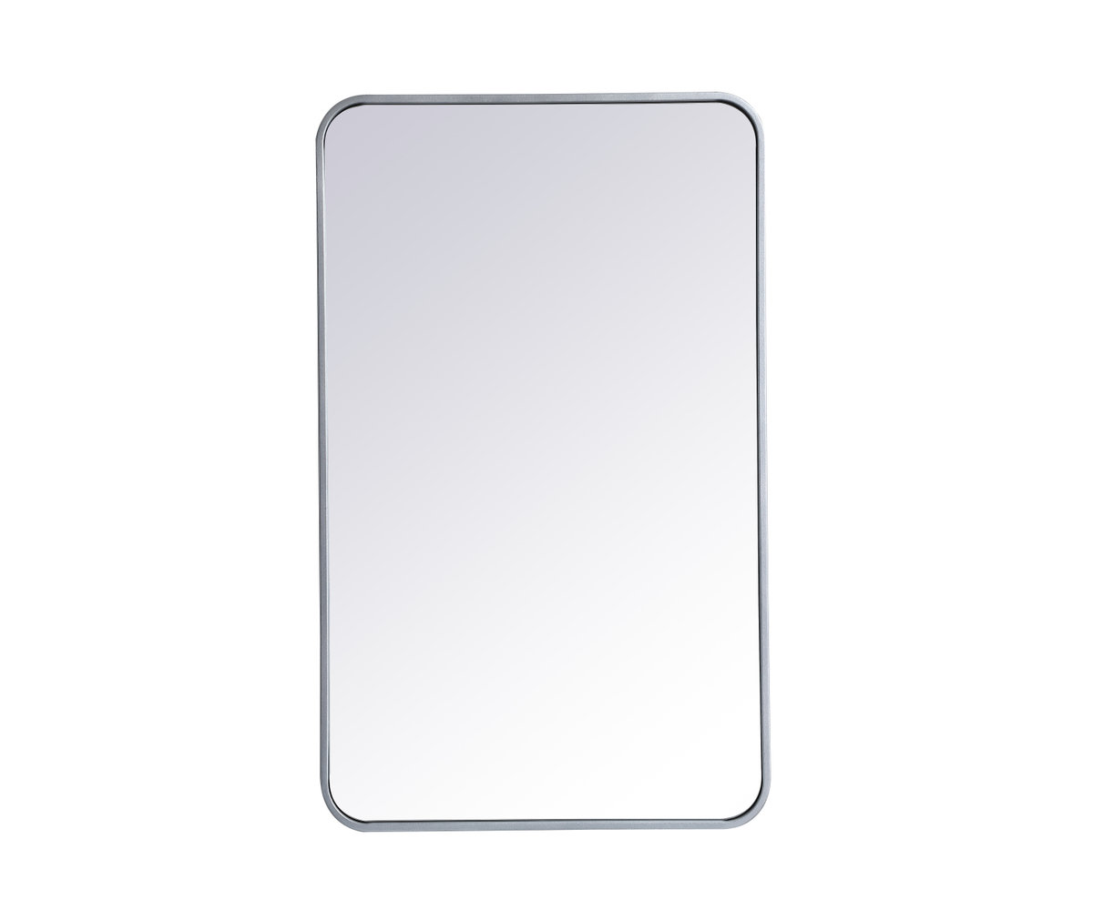 Sabine Accent Mirror, Silver, 36" x 22"