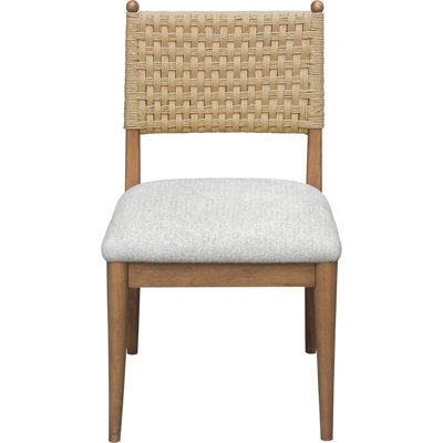 August Woven Back Chair