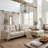 Coamhan 104" Genuine Leather Square Arm Sectional Sofa with Right Chaise-1180385886-1202561577