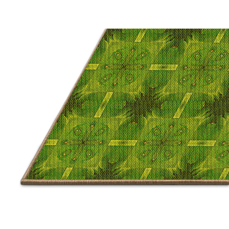 Tapis vert, Rectangle 2 pi x 4 pi