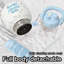 Bouteille d'eau isolée avec paille 680 ml-118162704